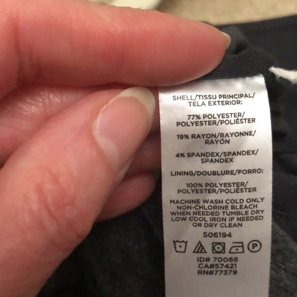 Gray Leopard Print Ann Taylor Wrap Dress - Picture 5 of 5